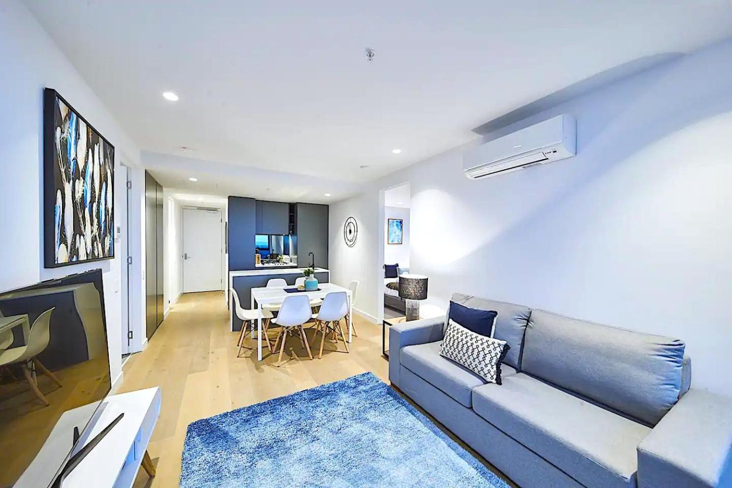 Mega Style Apartments Victoria One 멜번 객실 사진